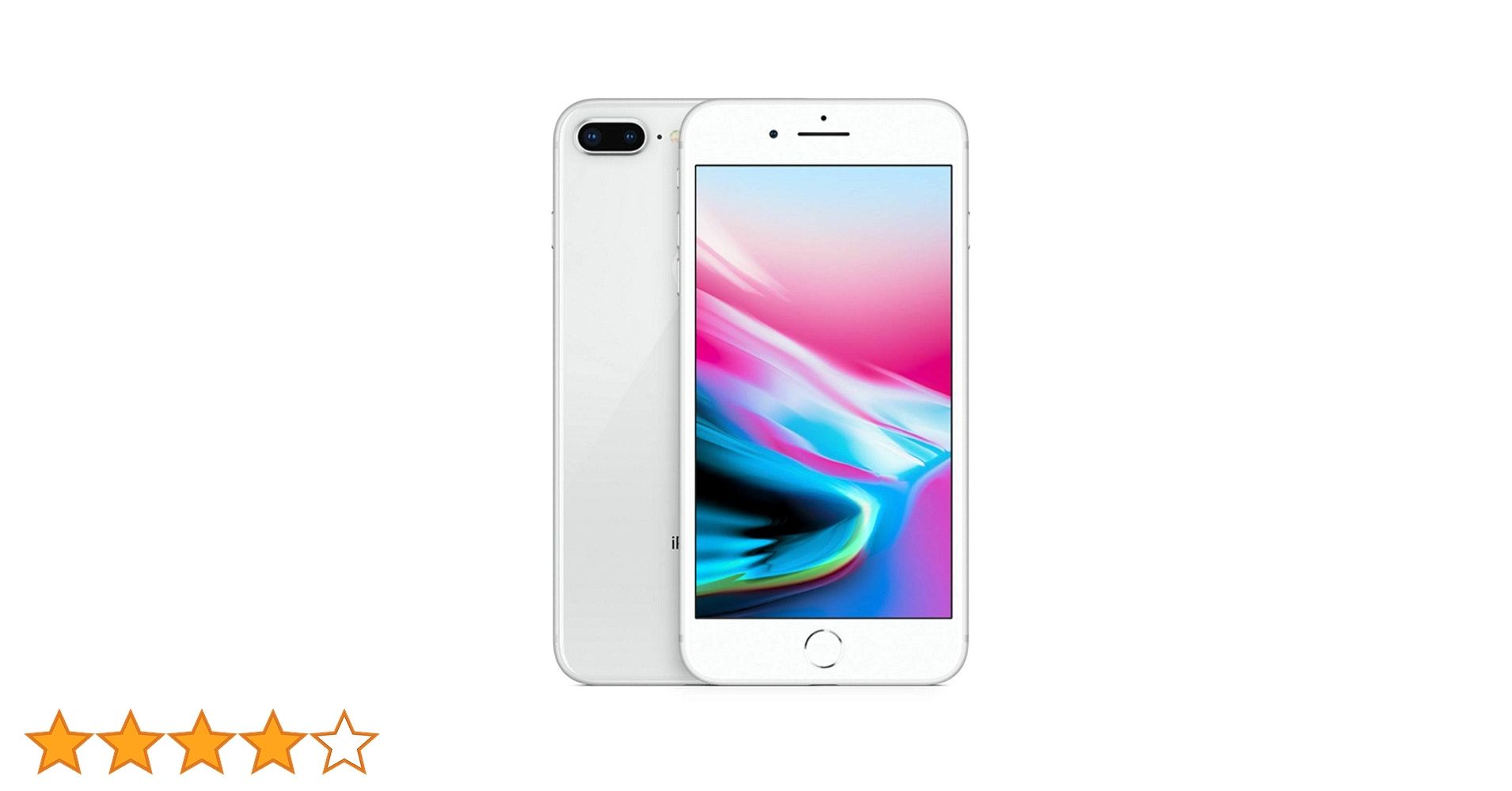 ccccc　Apple iPhone 8 Plus 256GB ホワイト Apple iPhone 8 Plus, GSM Unlocked, 256GB - Silver (Renewed